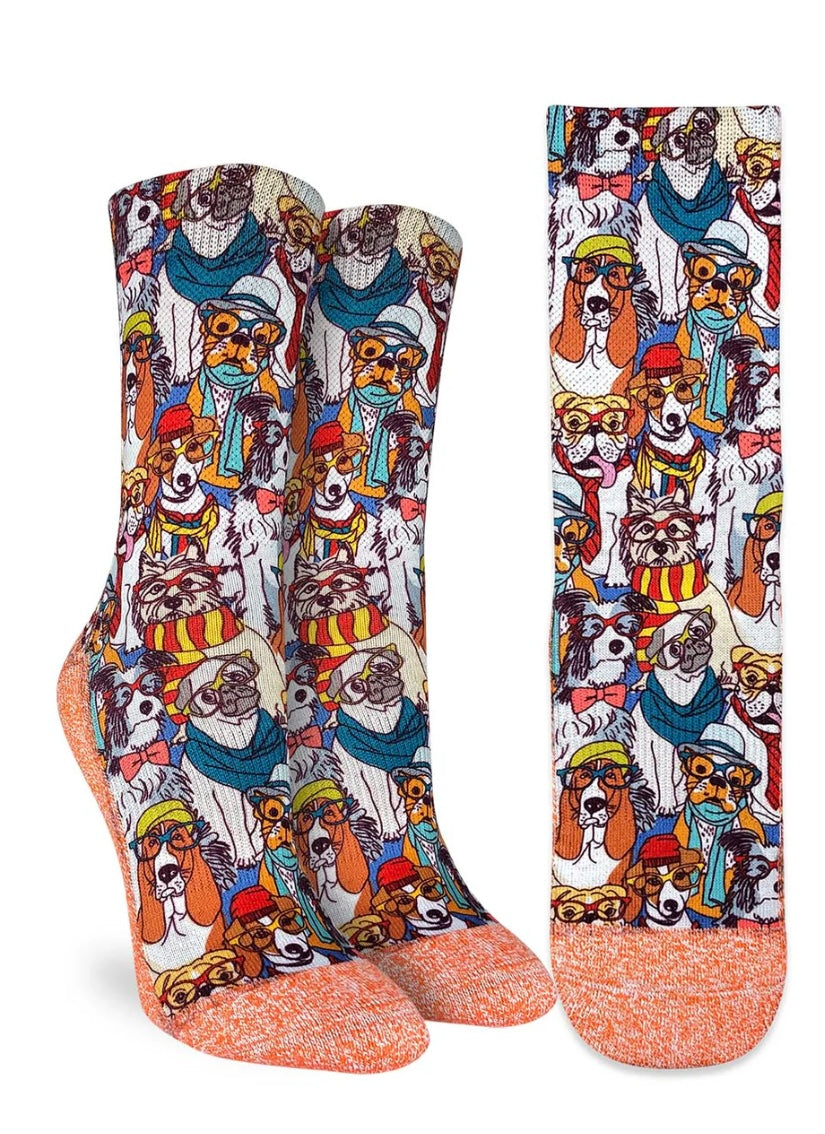 Women’s Hipster Dogs’s Active fit socks