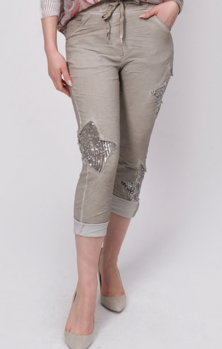 Star design Bella Amore Taupe pant