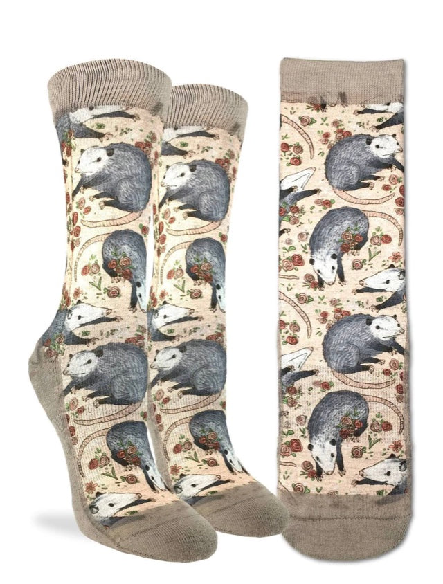 Women’s Opossum crew socks