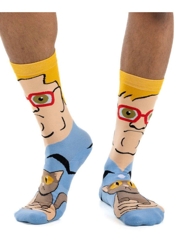 Men’s Trailer Park Boys, Bubbles crew socks