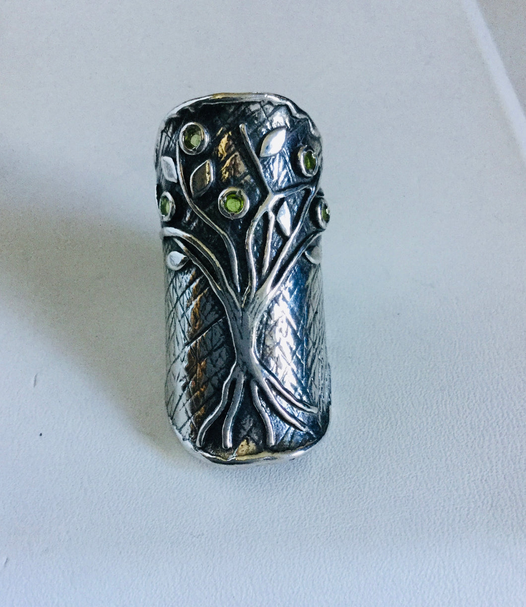 Tree of Life Israel shield Ring