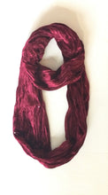 Infinity Loop crush Velvet Sequins Scarf