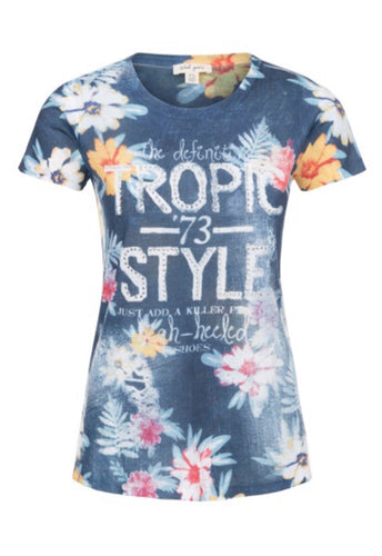 Graphic Blue Tee