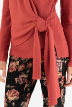 Wrap long Sleeve Sweater