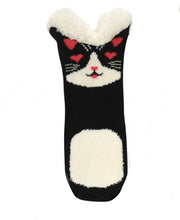 Kids Animal Sherpa Socks/Slippers