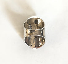 Sterling silver Heart shield Ring