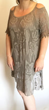 Crochet cold shoulder Dress