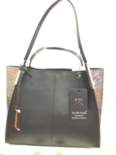 Black Leather Handbag