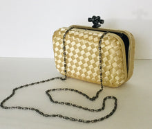 Clutch Satin Weave Handbag