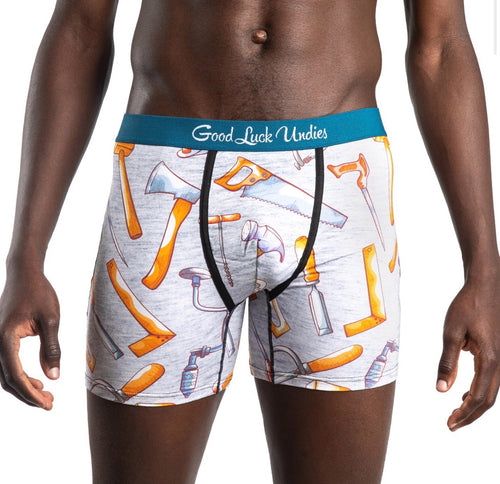 Men’s Boxer Briefs Tools Underwear