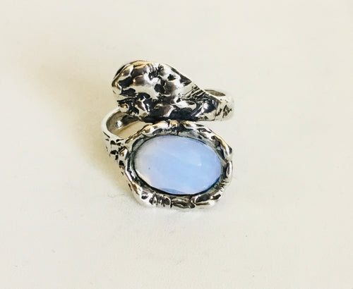 Sterling silver Opalite Ring