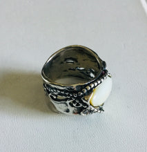Mother of Pearl cigar band Ring