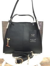 Black Leather Handbag