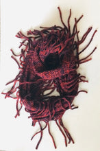 Large knit tassel Loop infinity scarf