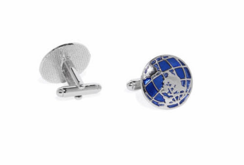 Blue Globe Cufflinks