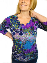 Cotton printed top