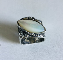 Mother of Pearl cigar band Ring