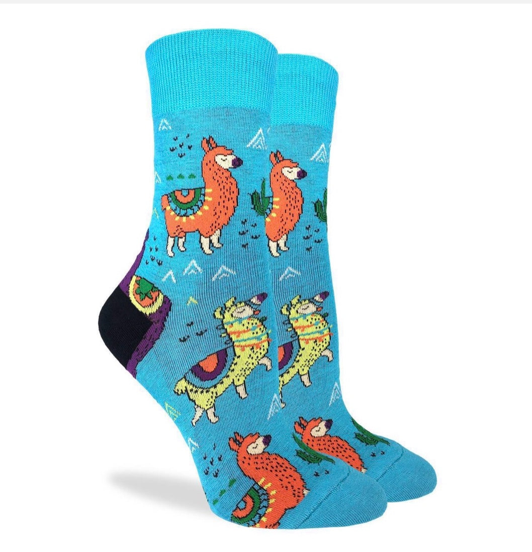Men’s Llamas Crew Socks