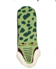 Kids Animal Sherpa Socks/Slippers