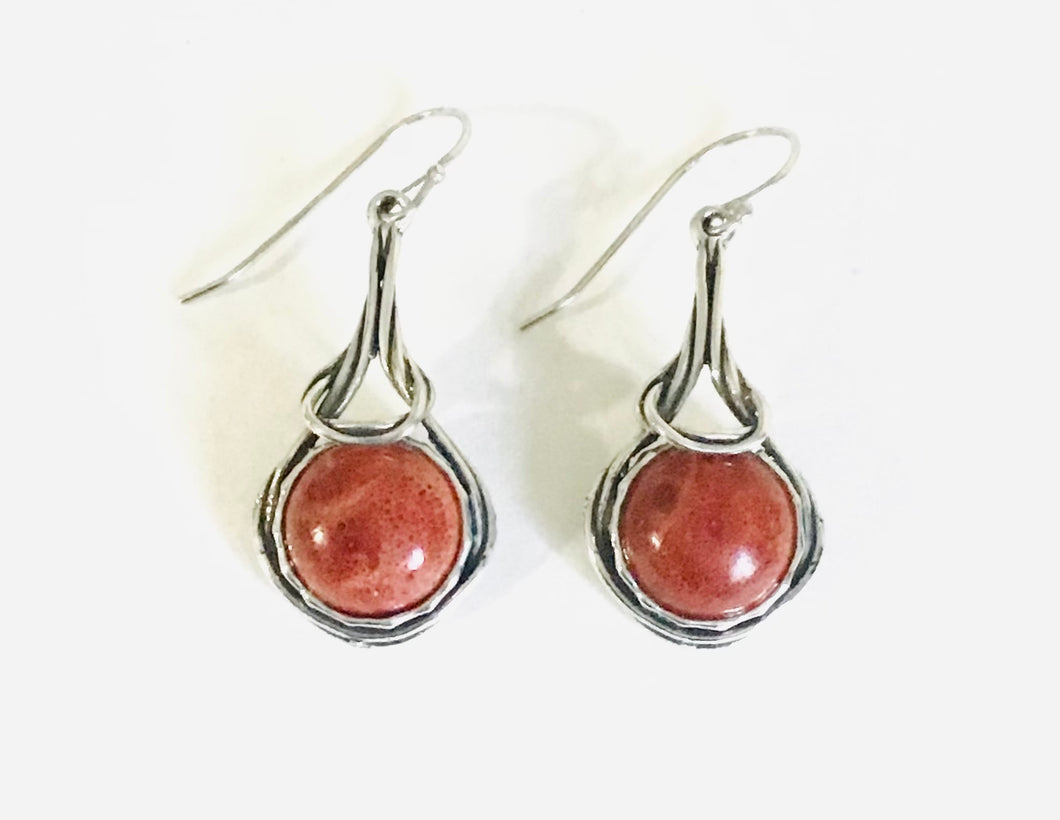 Sponge coral Earring and Necklace