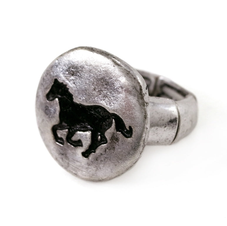 Single Galloping Adjustable Horse Ring