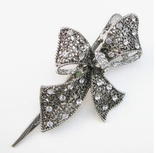 Bow scarf/hair clip
