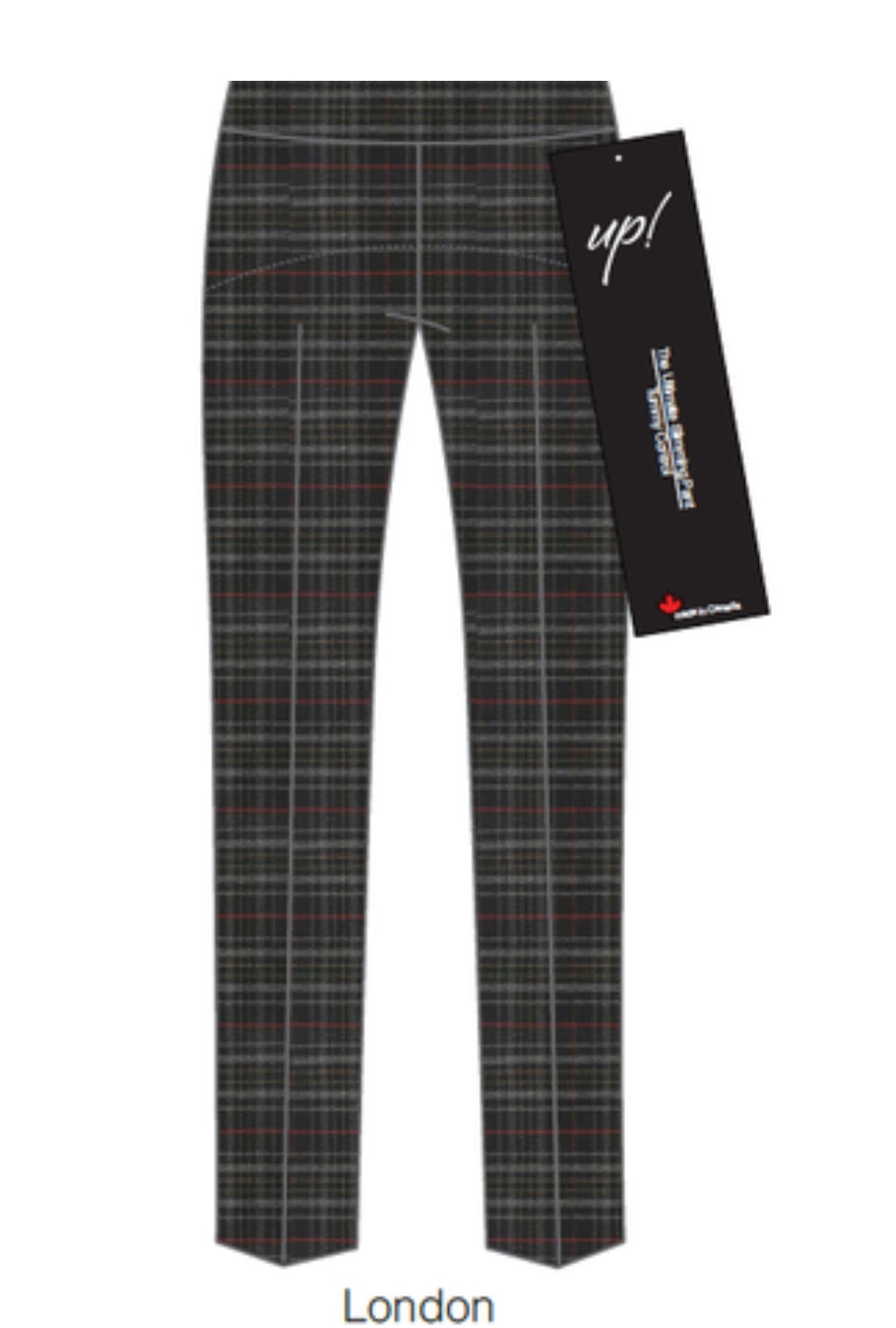 London Print 31” Up pants