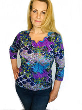 Cotton printed top