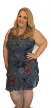 Floral Print Cotton Tank Dress