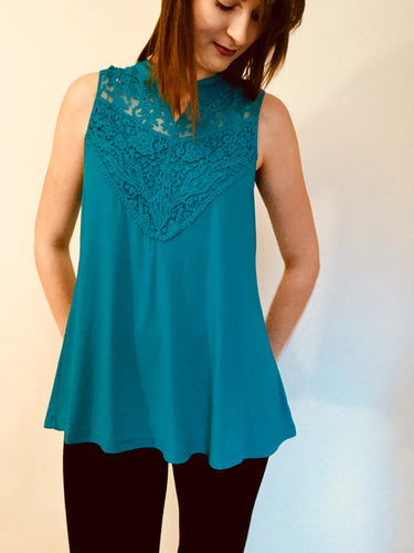 Bamboo Lace Tank Top