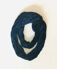 Infinity Loop crush Velvet Sequins Scarf
