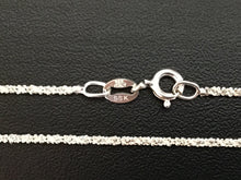 925 silver Disco/ Sparkle chain 1 mm