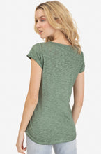 Embroidered Cap Sleeve Top