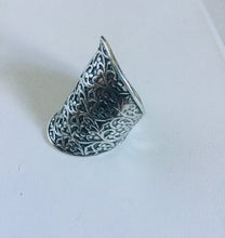 Filigree Shield Ring