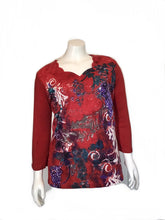 Cotton printed top