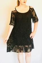 Crochet cold shoulder Dress