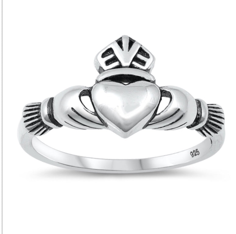 Sterling Silver Claddagh Ring