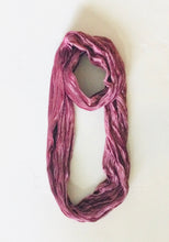Infinity Loop crush Velvet Sequins Scarf