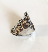 Sterling silver Heart shield Ring