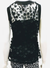 3D Rose design lace Top