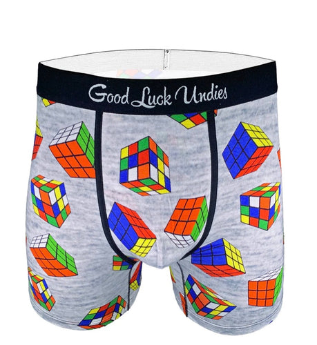 Men’s Boxer Brief Rubik’s Cube Underwear
