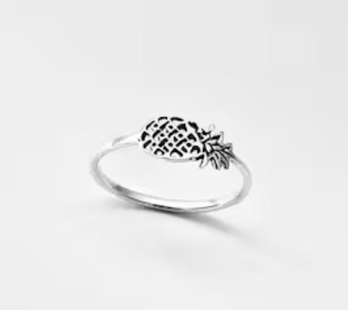 Sterling silver Pineapple ring