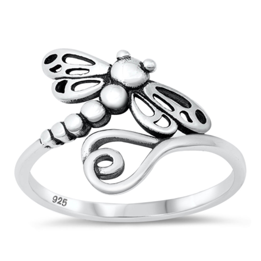 Sterling silver Dragonfly ring