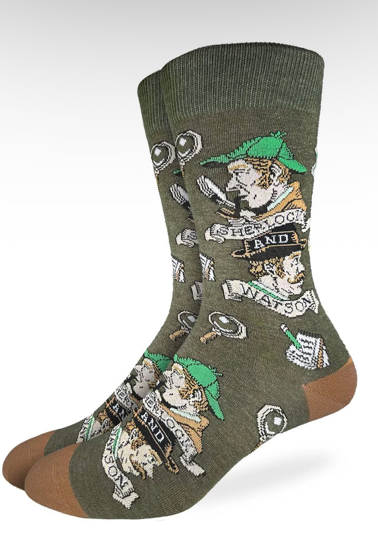 Men’s Sherlock Holmes Crew Socks