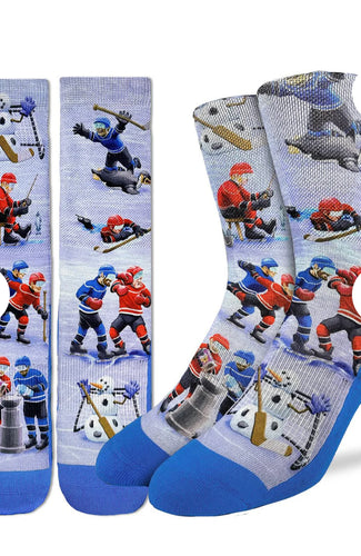 Men’s Crazy Hockey Active fit socks