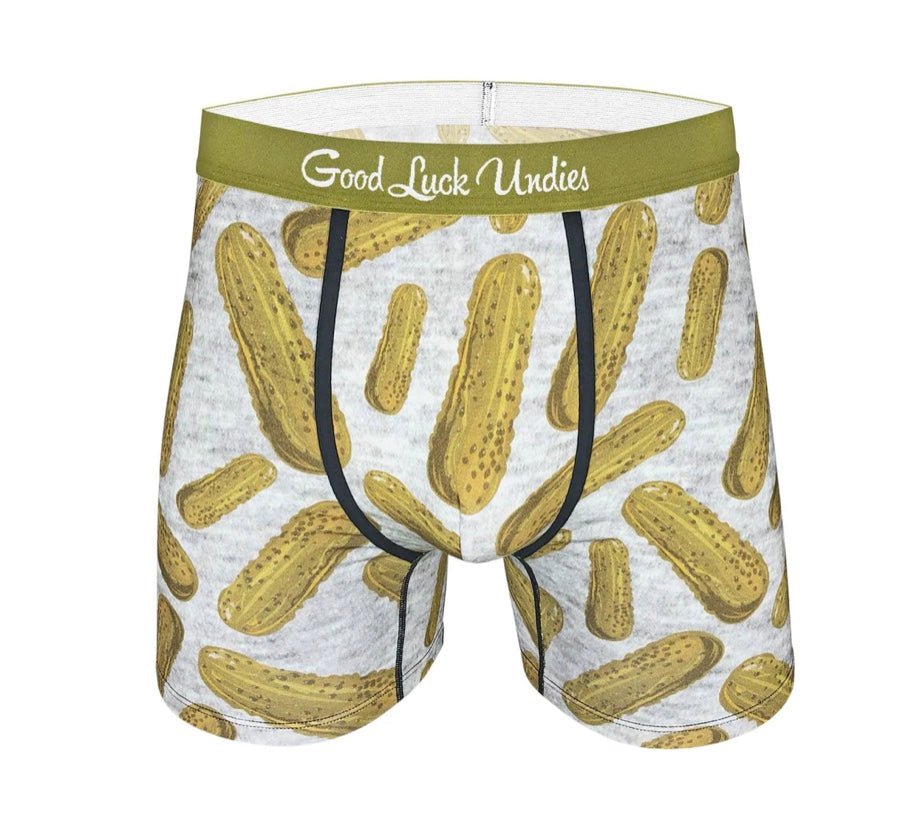 Men’s Boxer Brief Dill pickle Underwear
