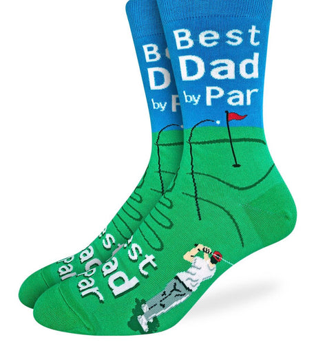 Best Dad By Par Crew socks