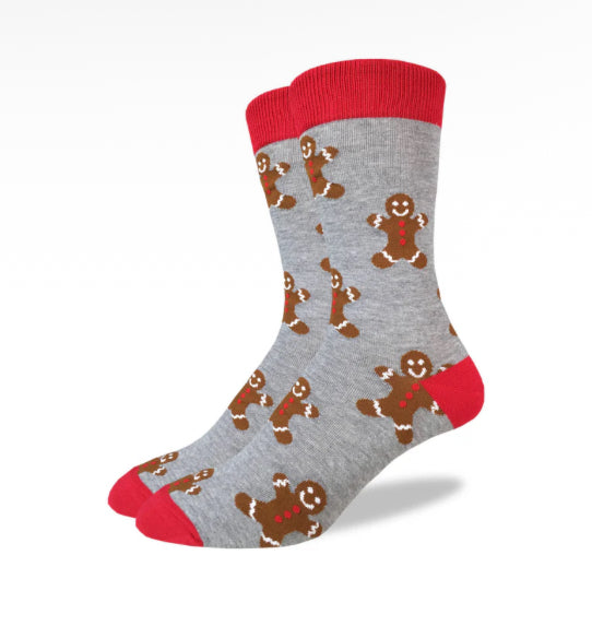 Men’s Gingerbread crew socks