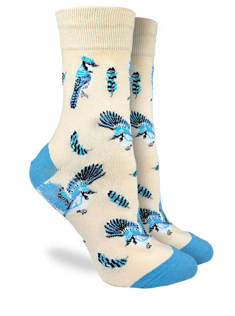 Women’s Blue Jays bird Crew sock