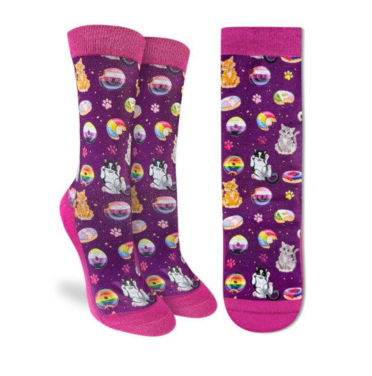 Women’s Kitties & Donuts Active for sock